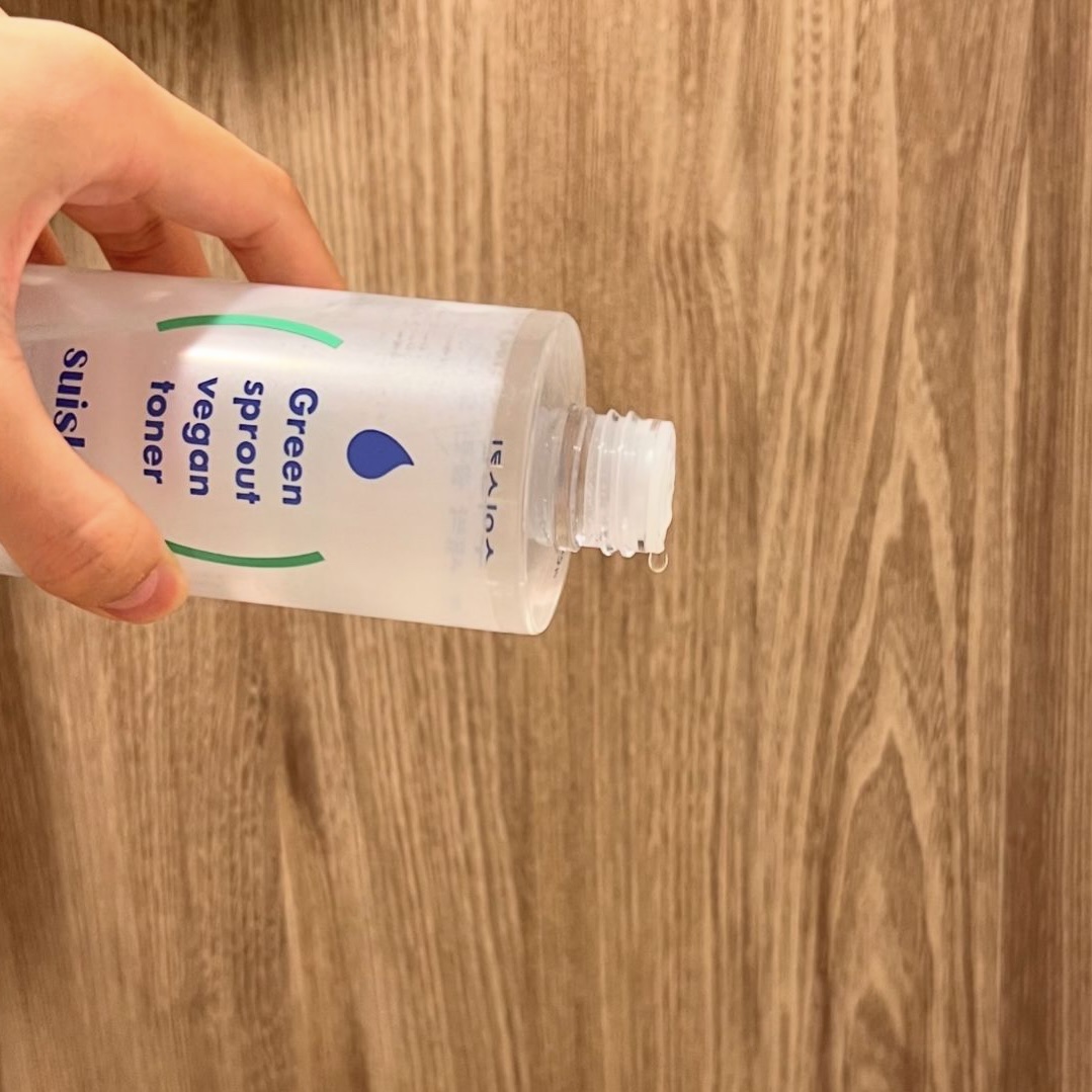 Green sprout vegan toner/suiskin/化粧水を使ったクチコミ（2枚目）