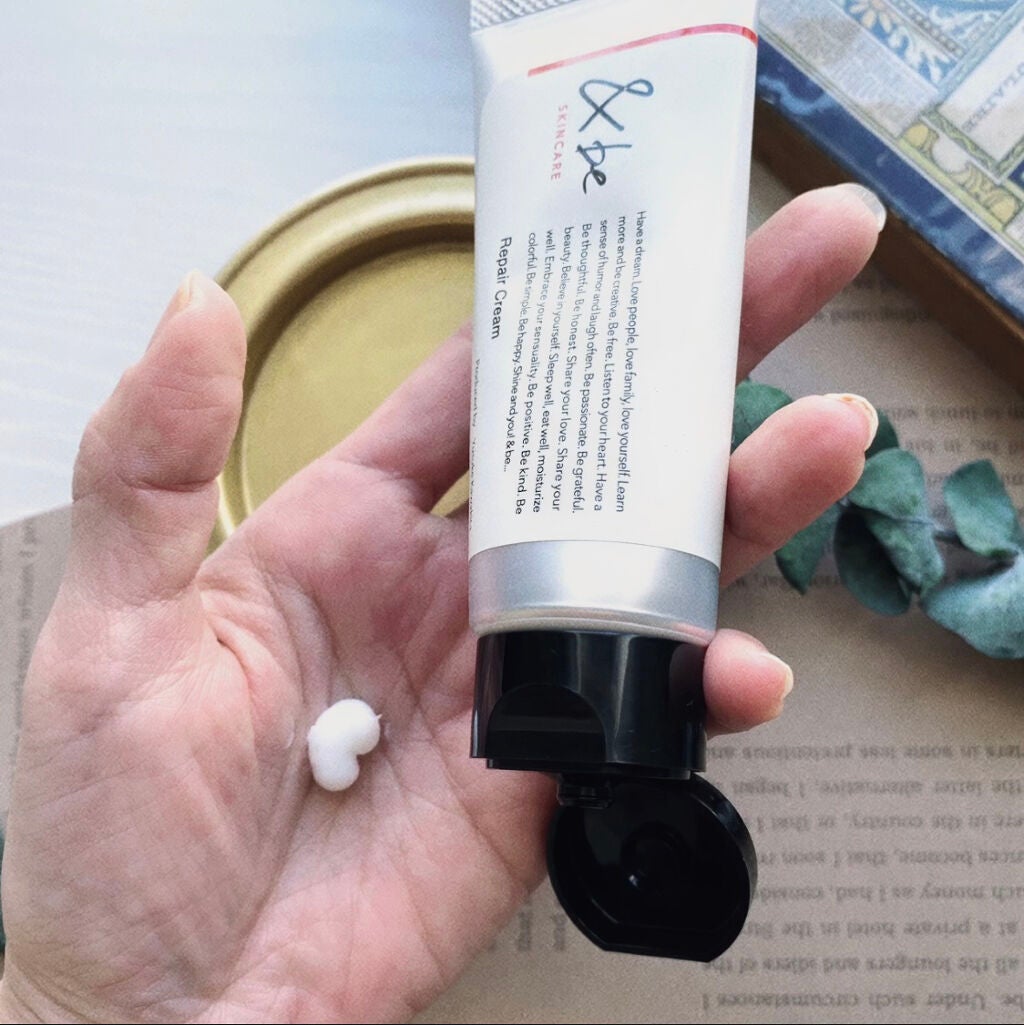 &be リペアクリーム/&be/フェイスクリームを使ったクチコミ(2枚目)