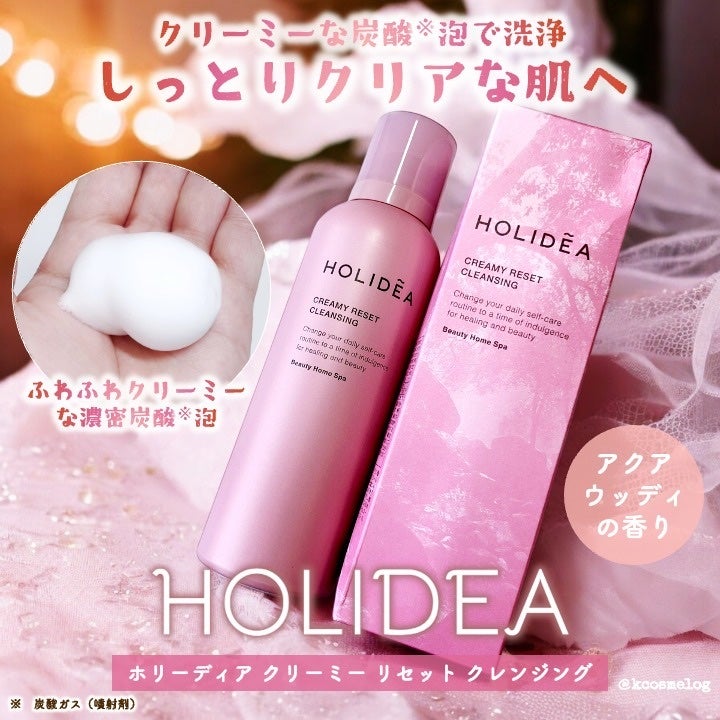 ホリーディア クリーミーリセットクレンジング/HOLIDEA/泡洗顔を使ったクチコミ(1枚目)