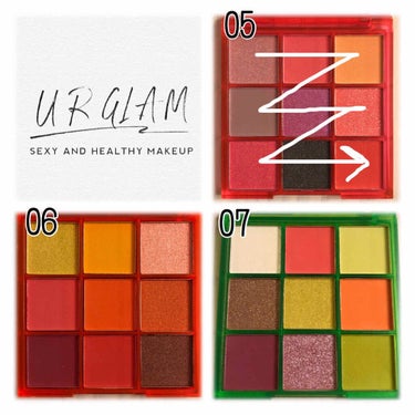 UR GLAM　BLOOMING EYE COLOR PALETTE 03/U R GLAM/アイシャドウパレットを使ったクチコミ（2枚目）