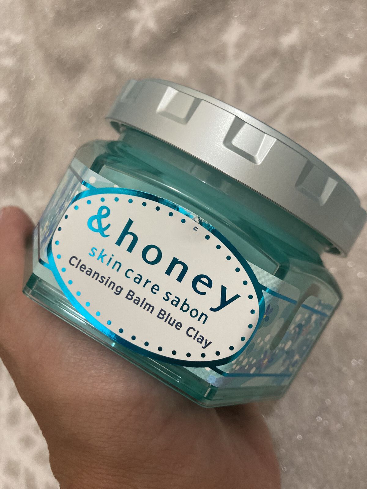 アンドハニー サボン クレンジングバーム ブルークレイ/&honey/クレンジングバームを使ったクチコミ（1枚目）