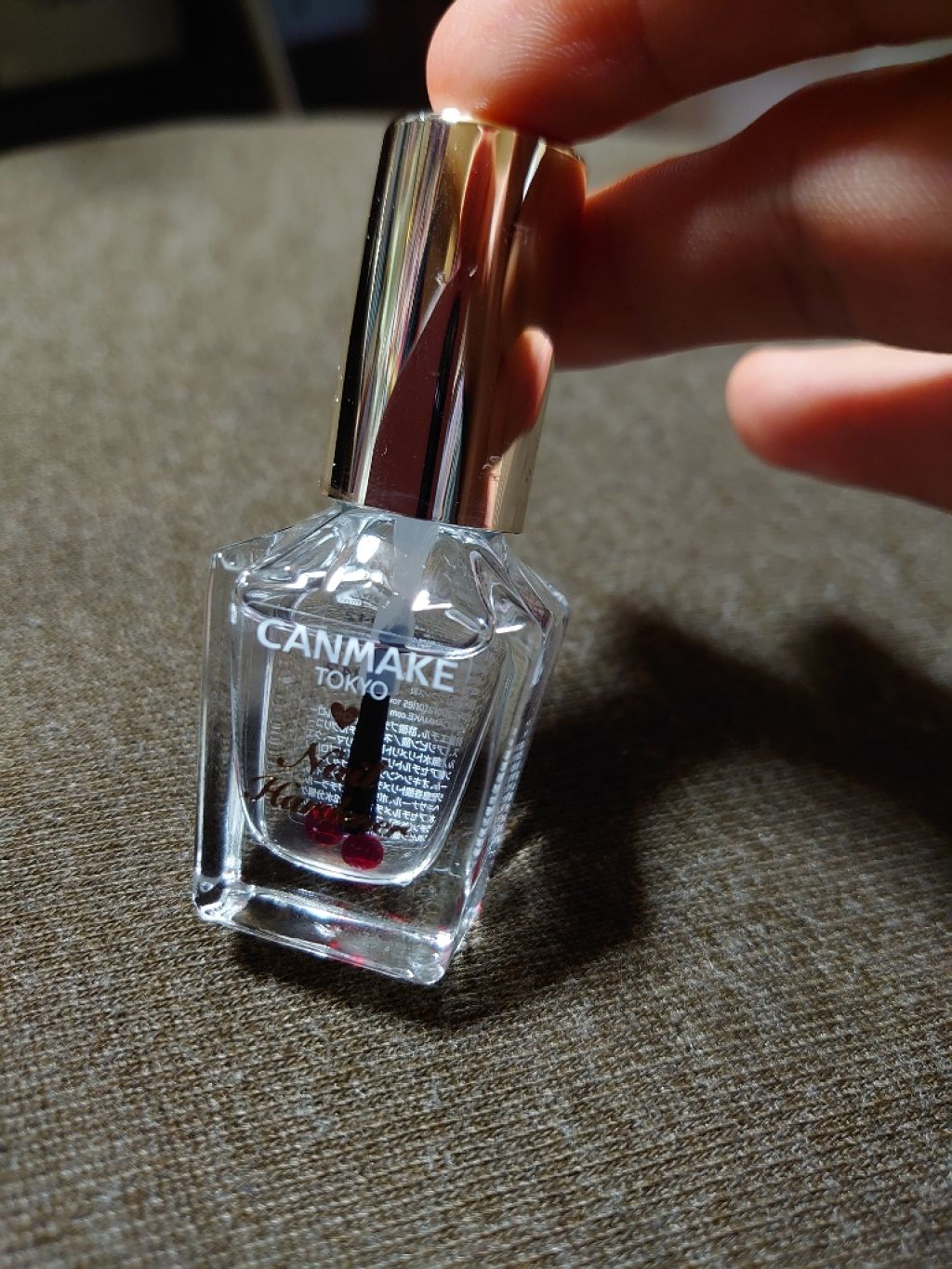 カラフルネイルズ ネイルハードナー/キャンメイク/ネイルトップコートを使ったクチコミ（1枚目）