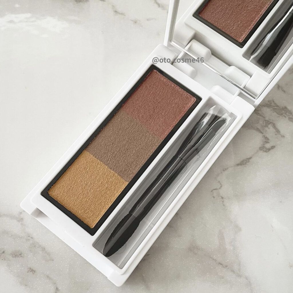 セルヴォーク インディケイトアイブロウパウダー EX01 クリムゾンブラウン/Celvoke/パウダーアイブロウを使ったクチコミ（1枚目）