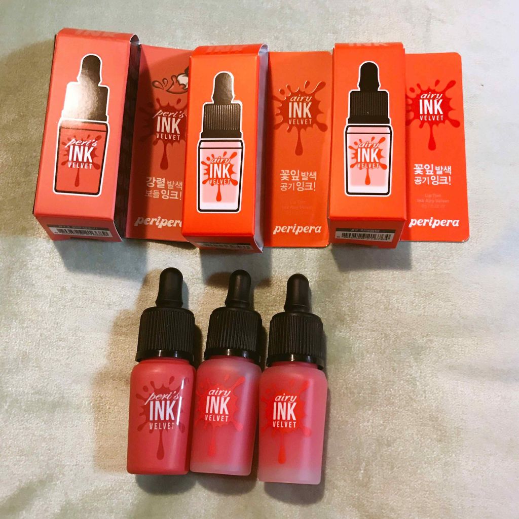 インク ベルベット/PERIPERA/口紅を使ったクチコミ（1枚目）