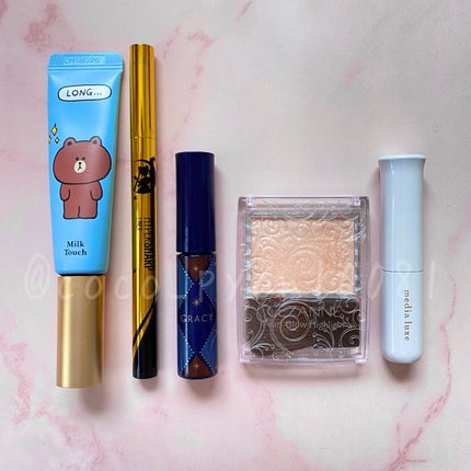 パールグロウハイライト/CEZANNE/パウダーハイライトを使ったクチコミ(3枚目)