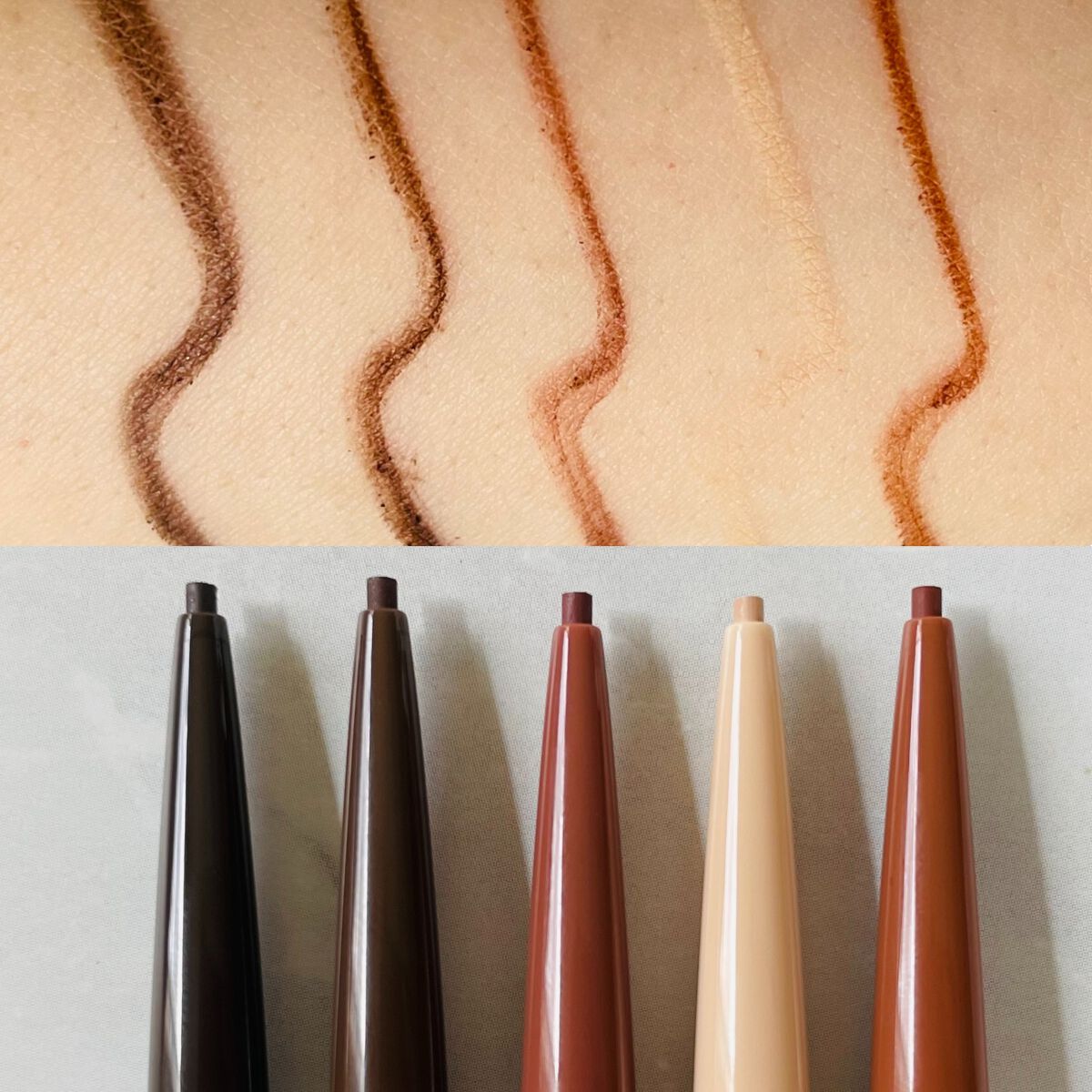 ニュアンスフル ペンシルライナー  NP05 キャラメル/excel/ペンシルアイライナーを使ったクチコミ（2枚目）