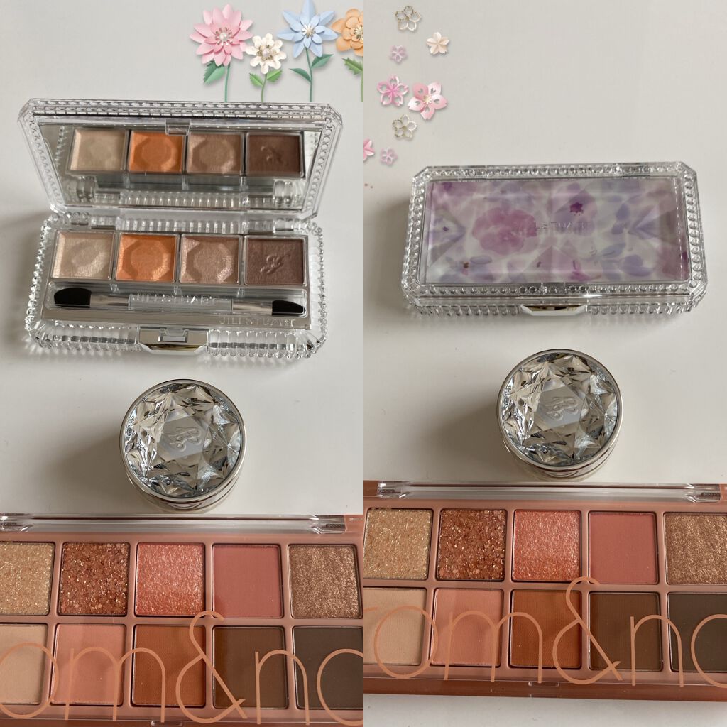 エターナルクチュール アイズ シマー ペタルグロウ 11 evening sunstone/JILL STUART/アイシャドウパレットを使ったクチコミ（1枚目）