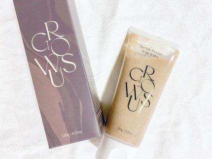 シーソルトセラピースカルプスケーラー/GROWUS/ヘッドスクラブを使ったクチコミ(1枚目)