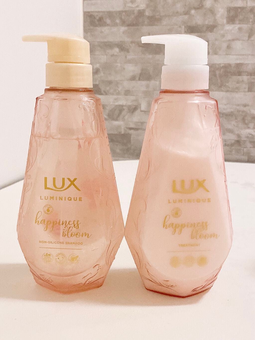 ルミニーク ハピネスブルーム シャンプー/トリートメント/LUX/市販シャンプーを使ったクチコミ(1枚目)