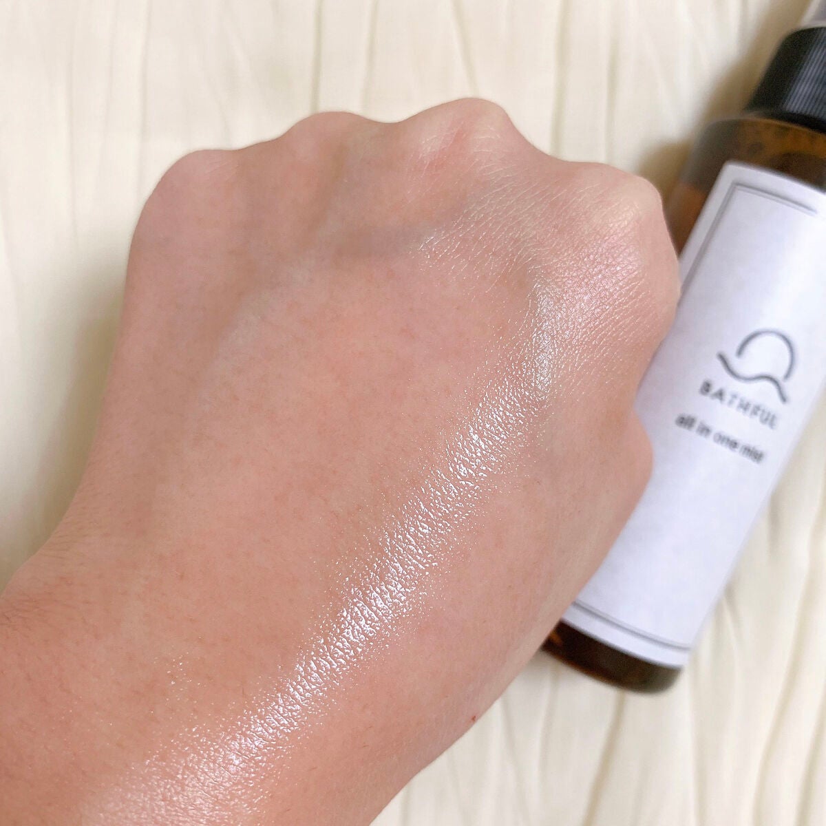 BATHFUL オールインワンミスト/鎌倉ライフ/オールインワン化粧品を使ったクチコミ(2枚目)