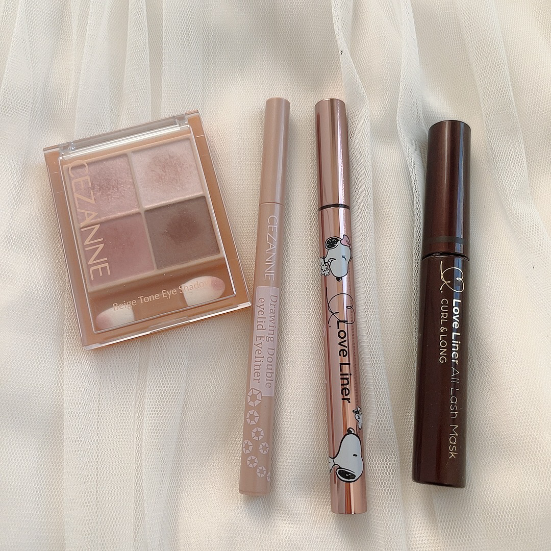 描くふたえアイライナー/CEZANNE/リキッドアイライナーを使ったクチコミ（2枚目）