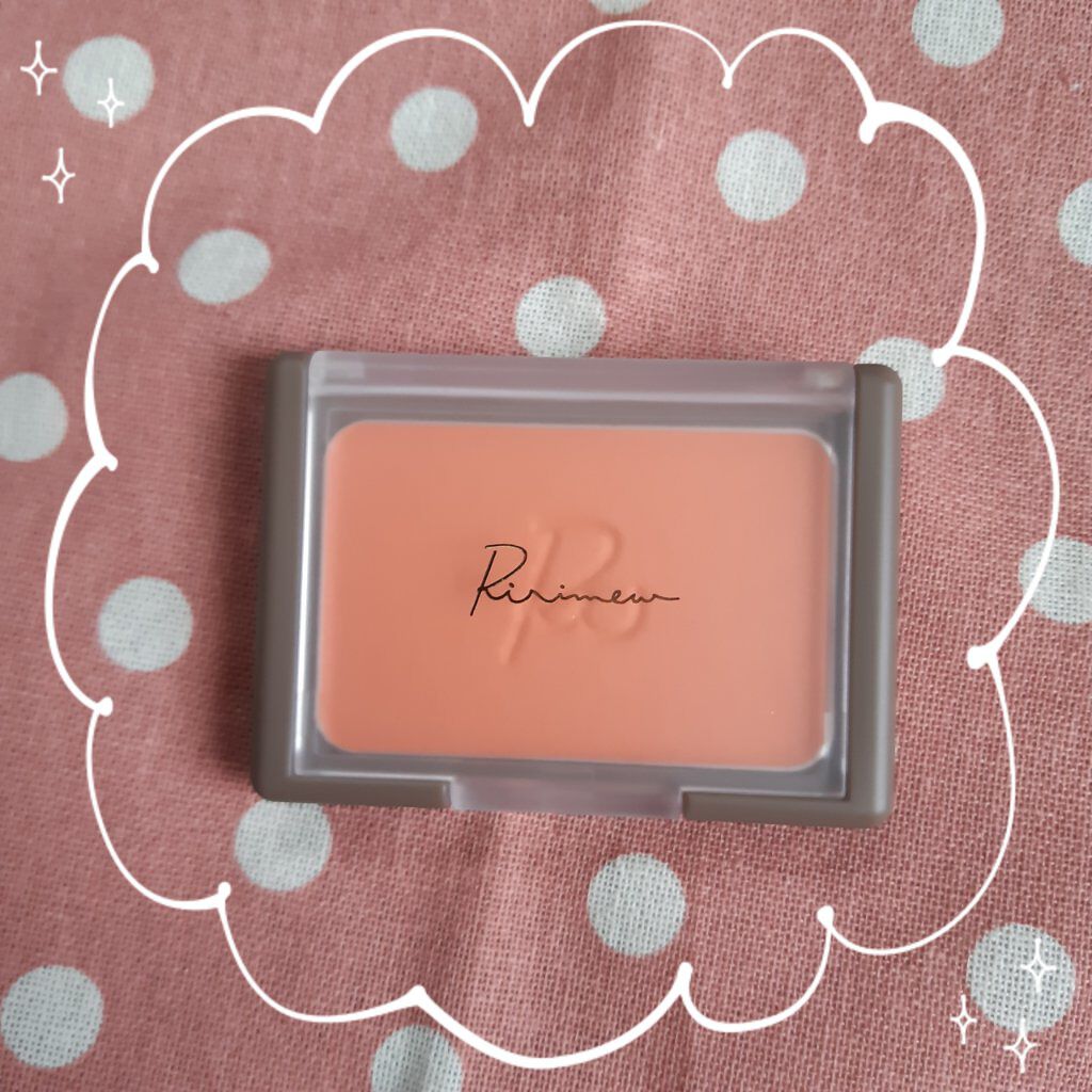 ヴェールグロウチーク/Ririmew/パウダーチークを使ったクチコミ(1枚目)