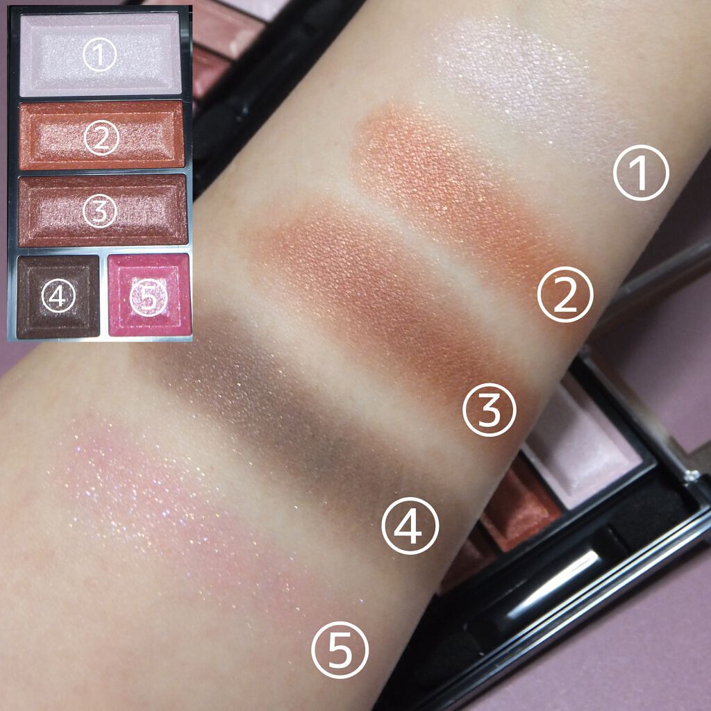 ショコラスウィート アイズ/リンメル ロンドン/アイシャドウパレットを使ったクチコミ（2枚目）