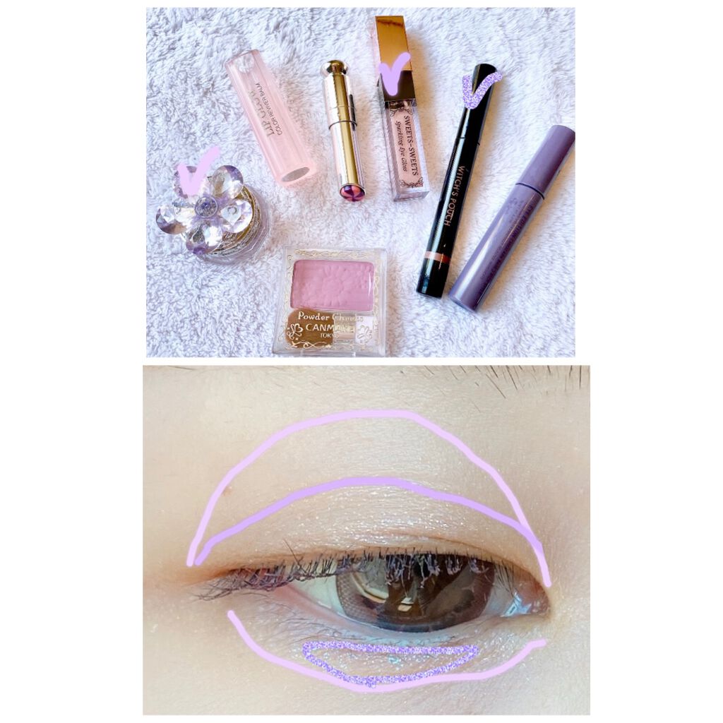 【旧品】パウダーチークス/キャンメイク/パウダーチークを使ったクチコミ（2枚目）