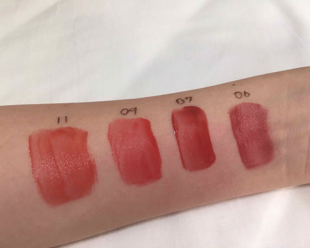 ジューシーラスティングティント/rom&nd/リップティントを使ったクチコミ(3枚目)