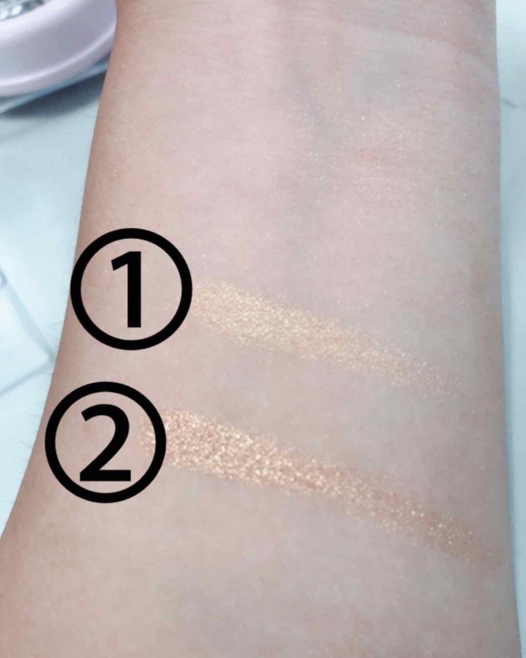 シャドーカスタマイズ/MAJOLICA MAJORCA/単色アイシャドウを使ったクチコミ（3枚目）