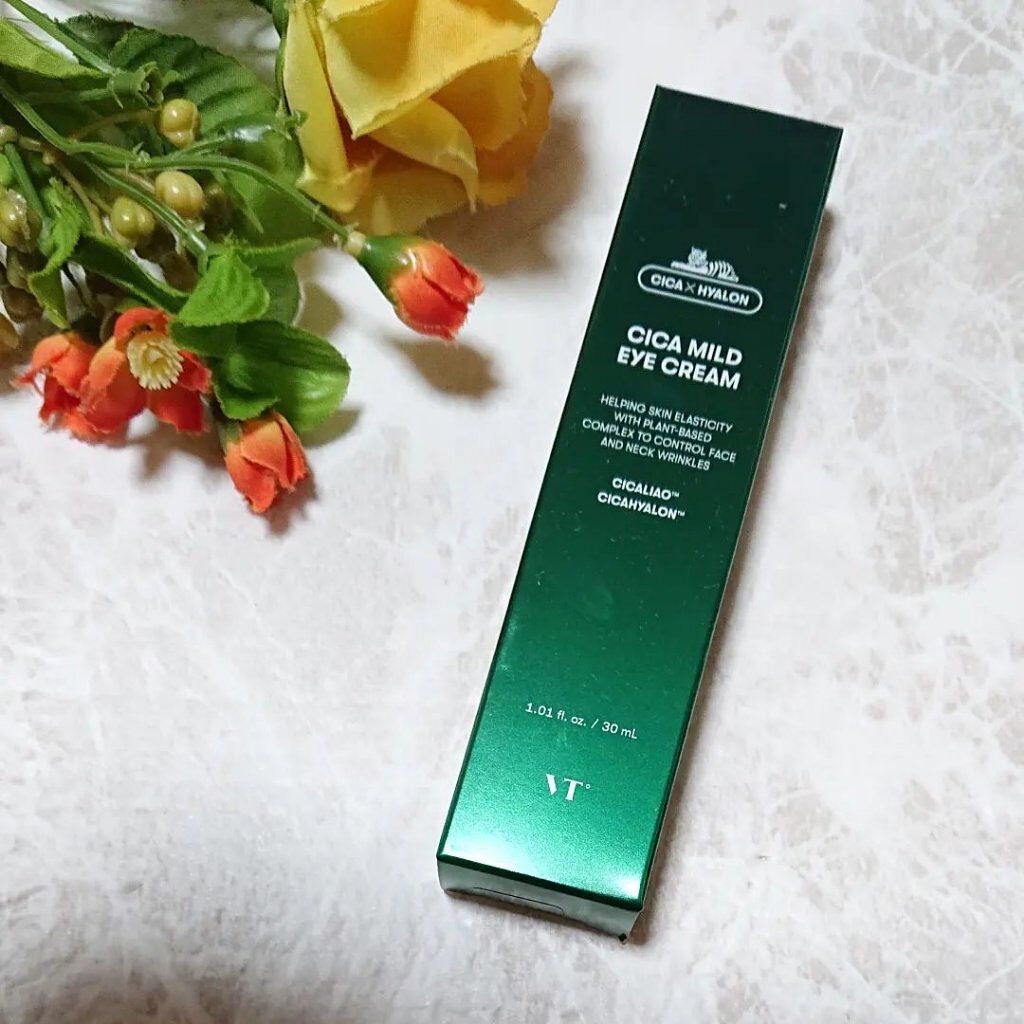 CICA マイルドアイクリーム/VT/アイケア・アイクリームを使ったクチコミ（1枚目）