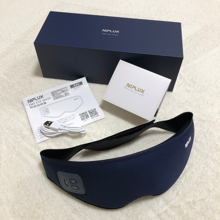 EMS EYE MASK/NIPLUX/アイマッサージャーを使ったクチコミ(1枚目)