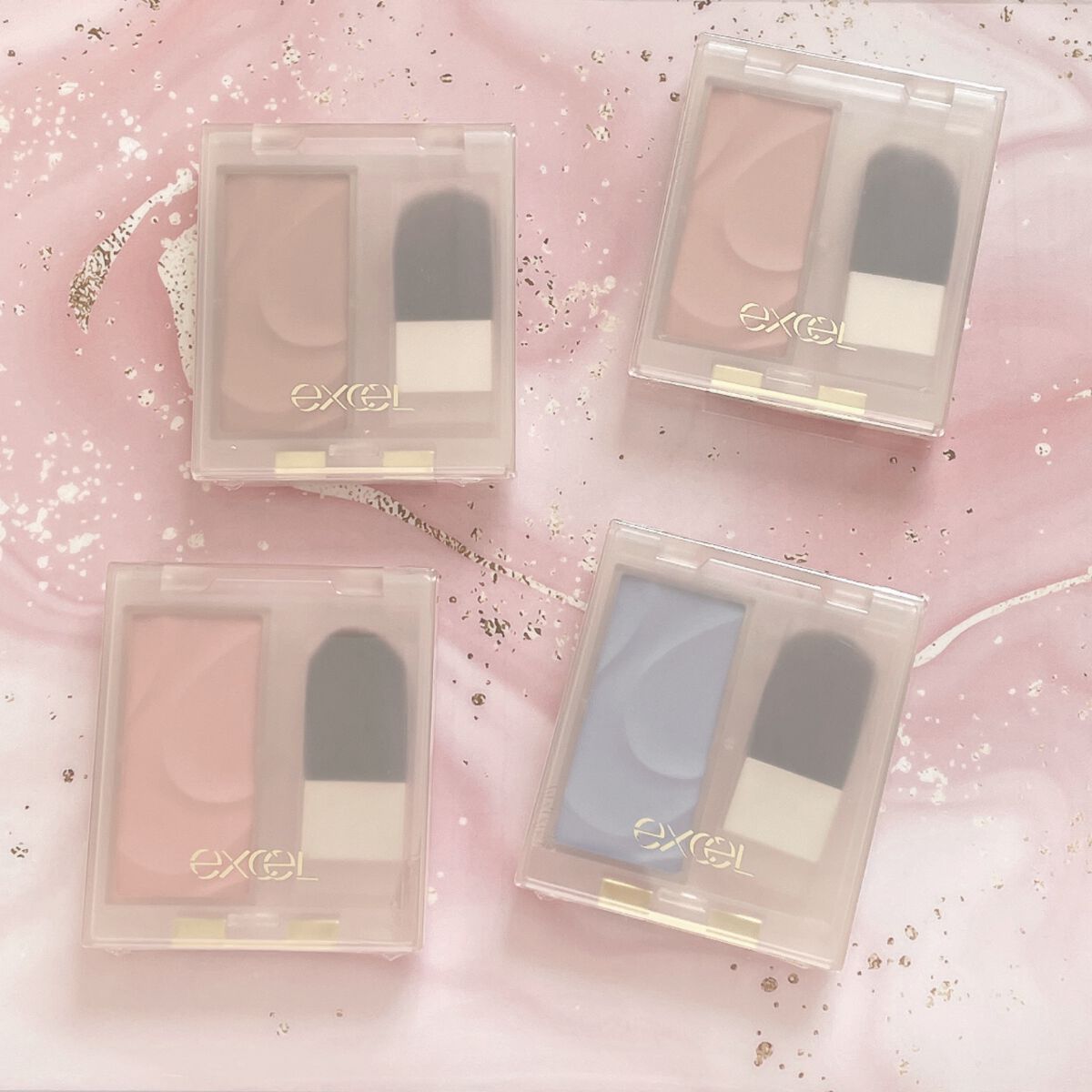 シームレストーン ブラッシュ/excel/パウダーチークを使ったクチコミ(1枚目)