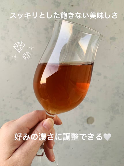 ハーブ健康本舗 黒モリモリスリム(プーアル茶風味) /ハーブ健康本舗/ドリンクを使ったクチコミ(3枚目)