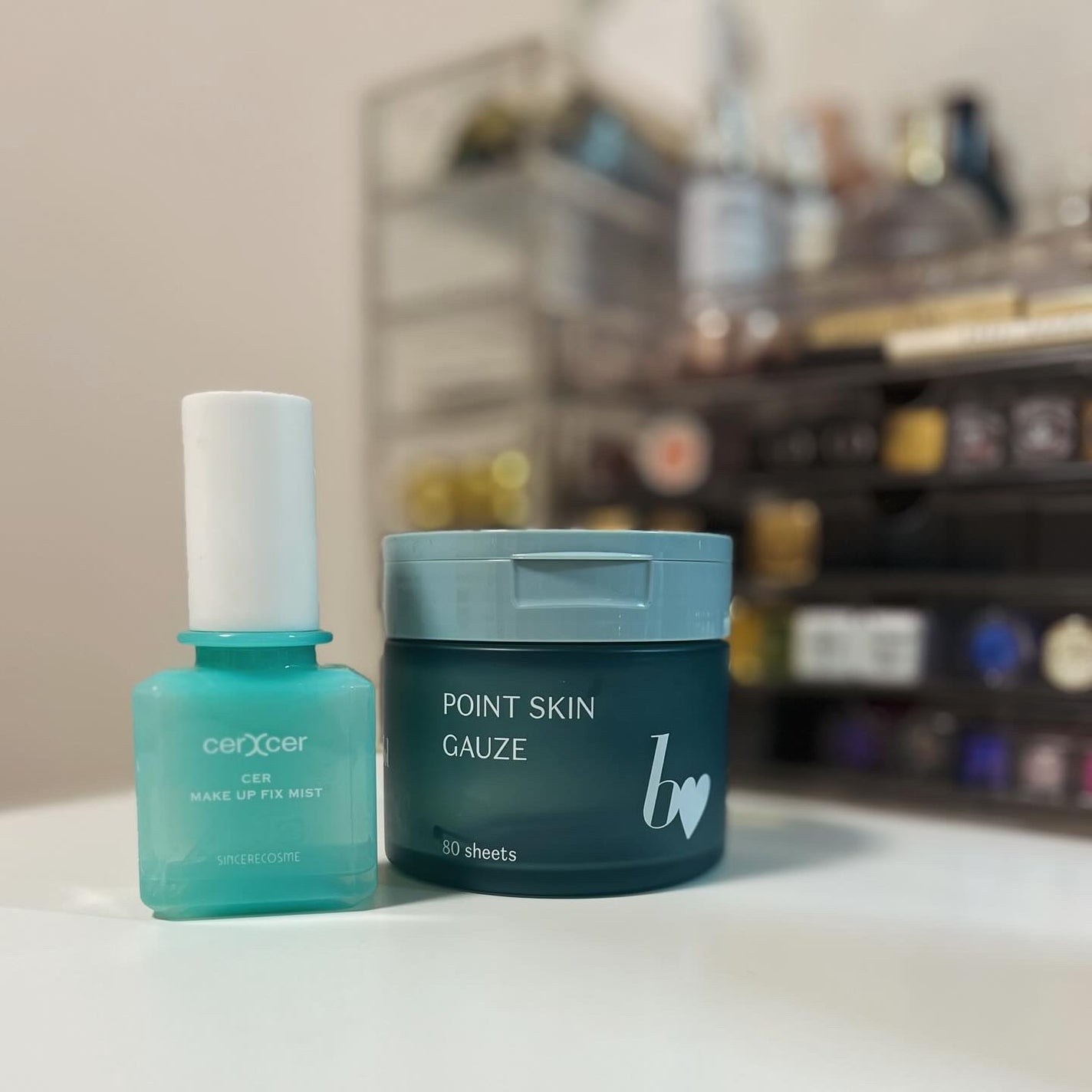 メイクアップフィックスミスト/cerXcer/フィックスミストを使ったクチコミ(1枚目)