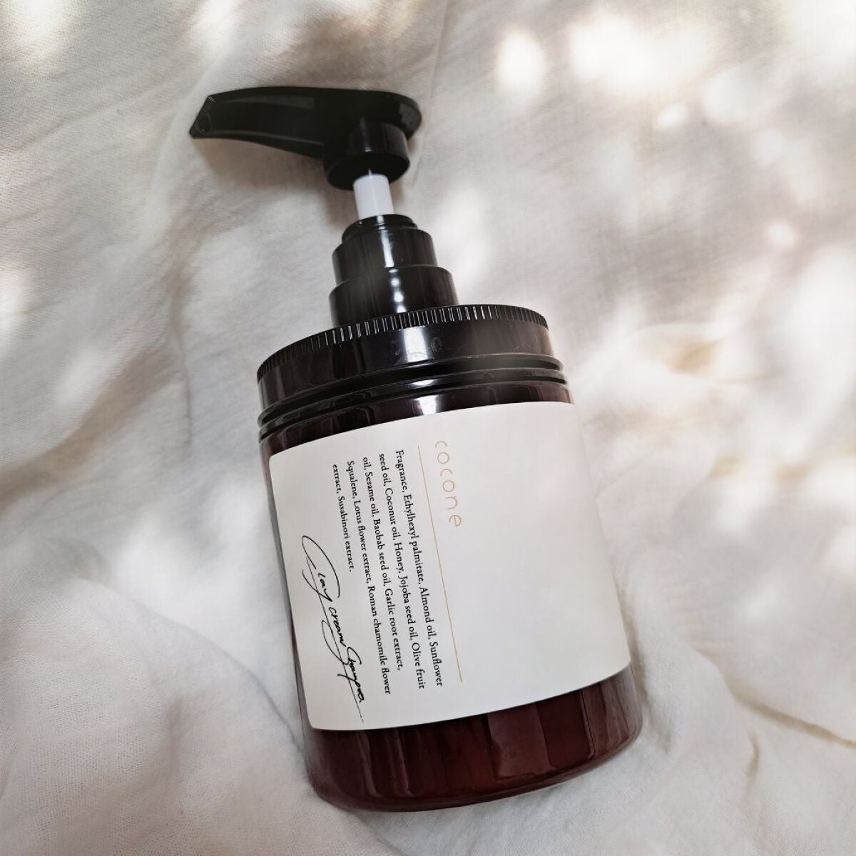 クレイクリームシャンプー(モイスト)/cocone/市販シャンプーを使ったクチコミ(1枚目)