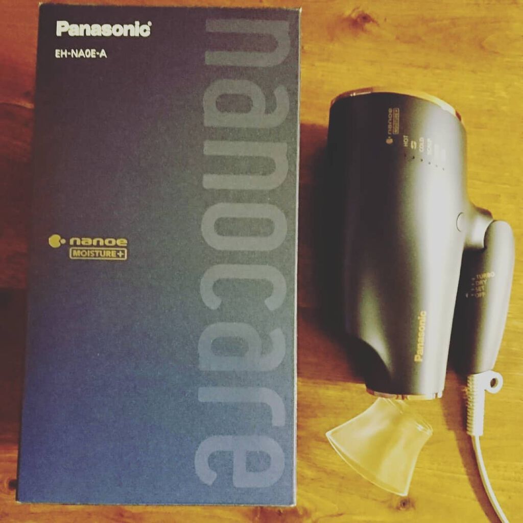 ヘアードライヤー ナノケア EH-NA0E／EH-CNA0E A ネイビー/Panasonic/ドライヤーを使ったクチコミ（2枚目）