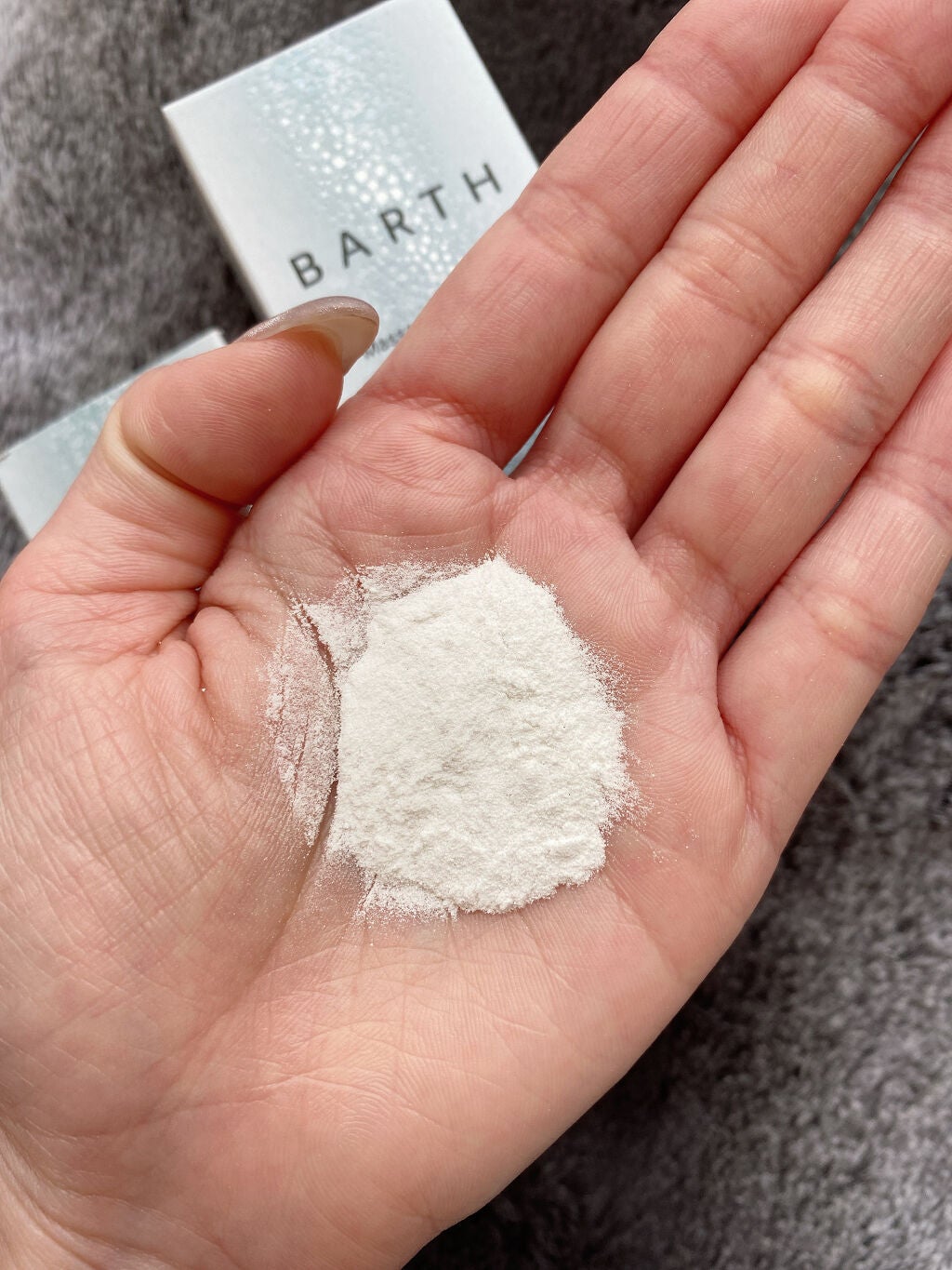 Massage Face Wash 中性重炭酸洗顔パウダー/BARTH/洗顔パウダーを使ったクチコミ(5枚目)