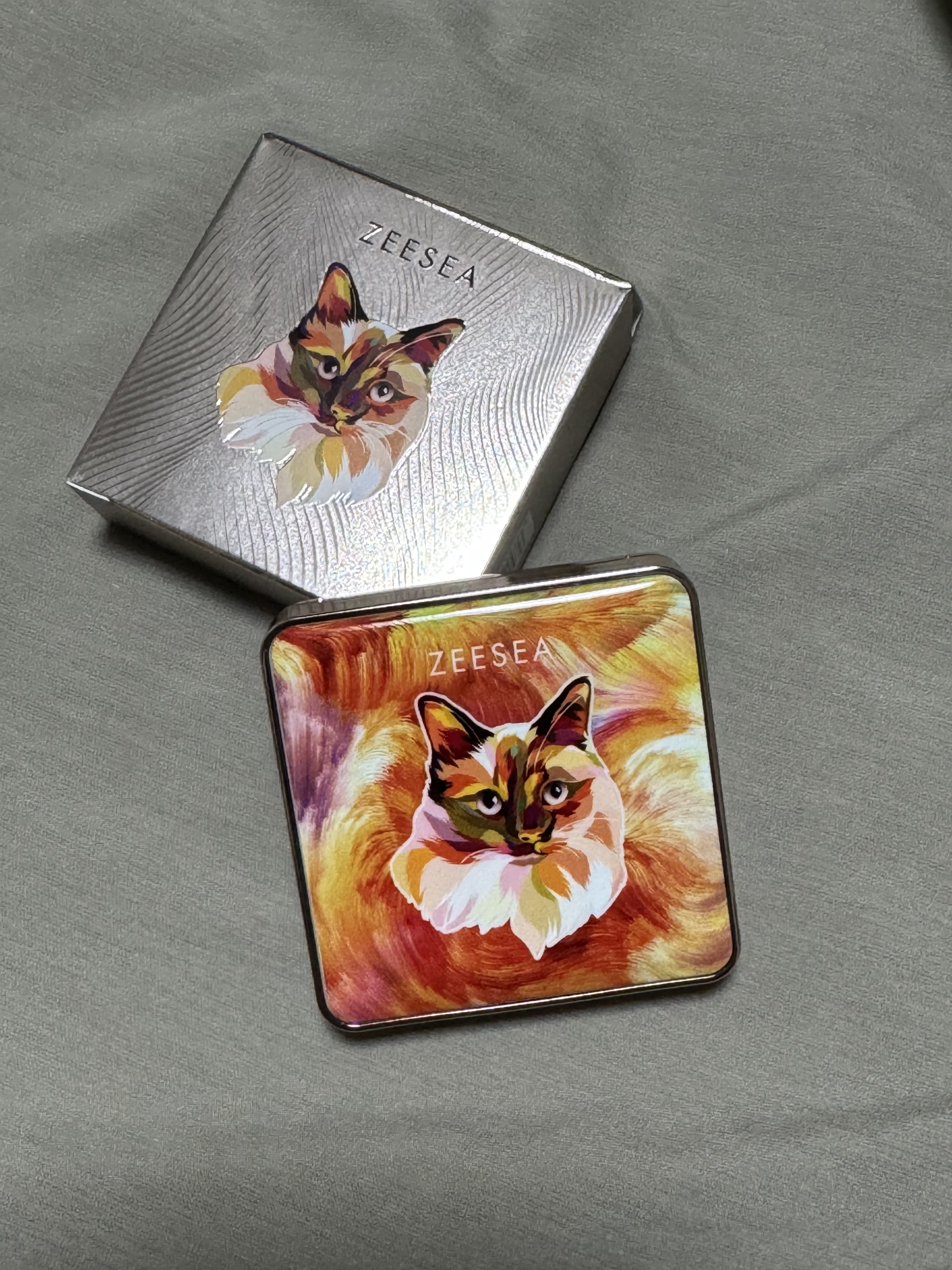 アニマルアイシャドウ(4シェード)/ZEESEA/アイシャドウパレットを使ったクチコミ（2枚目）