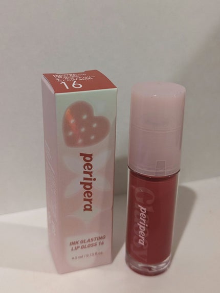 インク グラスティング リップ グロス/PERIPERA/リップグロスを使ったクチコミ(2枚目)