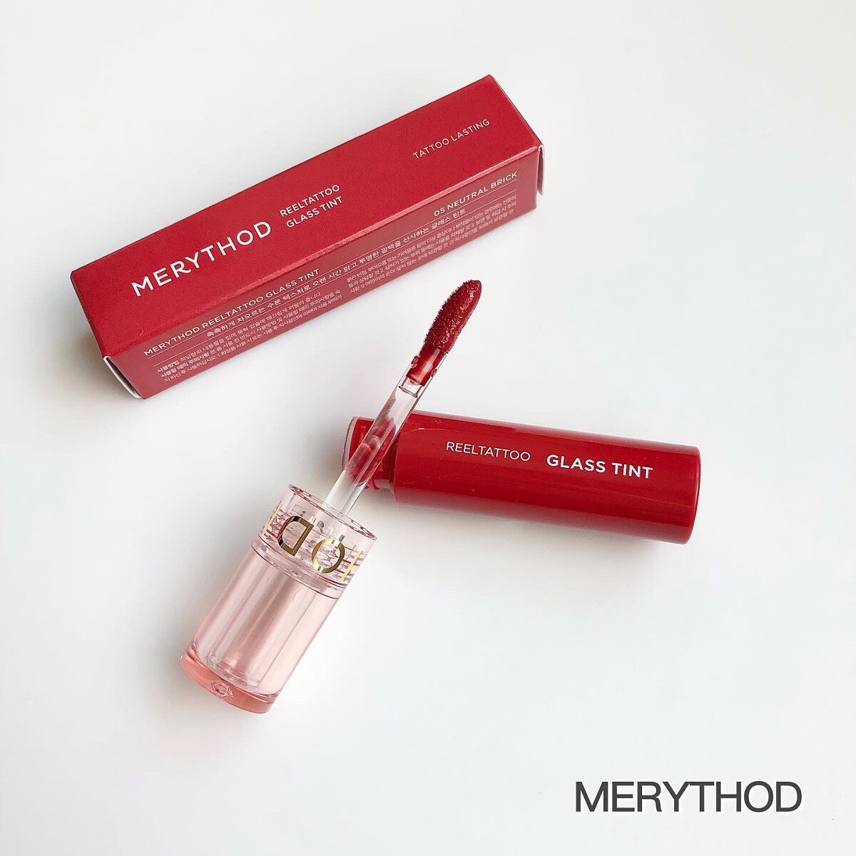 リールタトゥーグラスティント /MERYTHOD/リップティントを使ったクチコミ（1枚目）