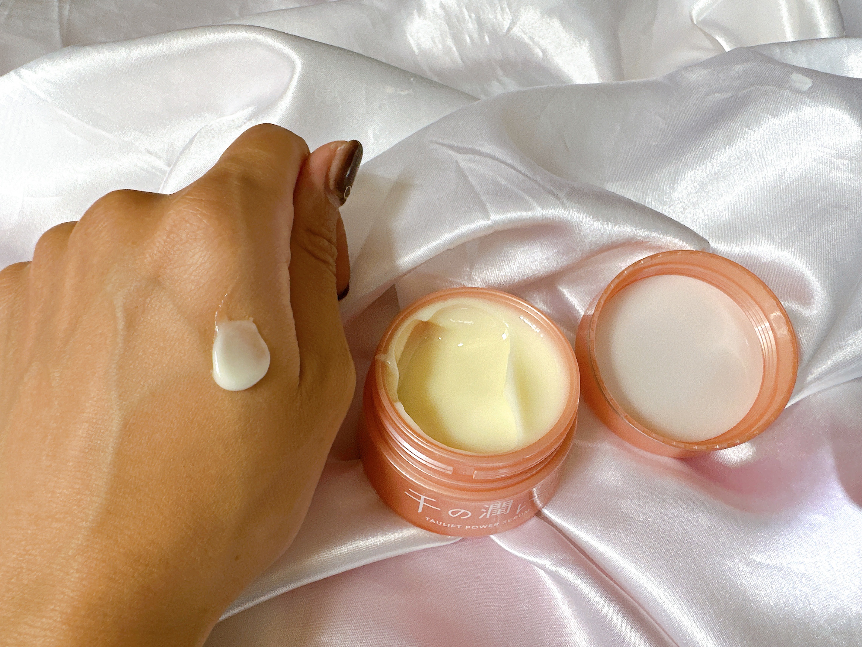 タウリフトパワーセラム/千の潤い/美容液を使ったクチコミ（3枚目）