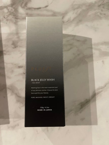 BLACK JELLY WASH(ブラックジェリーウォッシュ)/PLUEST/その他洗顔料を使ったクチコミ(1枚目)
