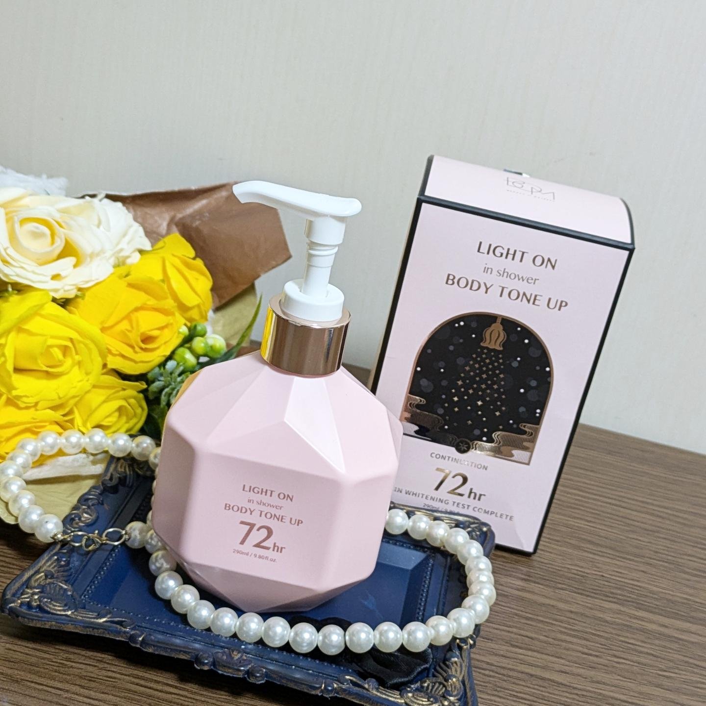 ライトオンインシャワー ボディトーンアップ/BOM/ボディソープを使ったクチコミ（1枚目）