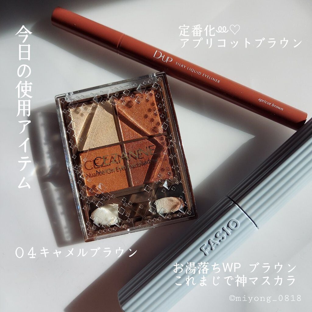 ニュアンスオンアイシャドウ/CEZANNE/アイシャドウパレットを使ったクチコミ(9枚目)