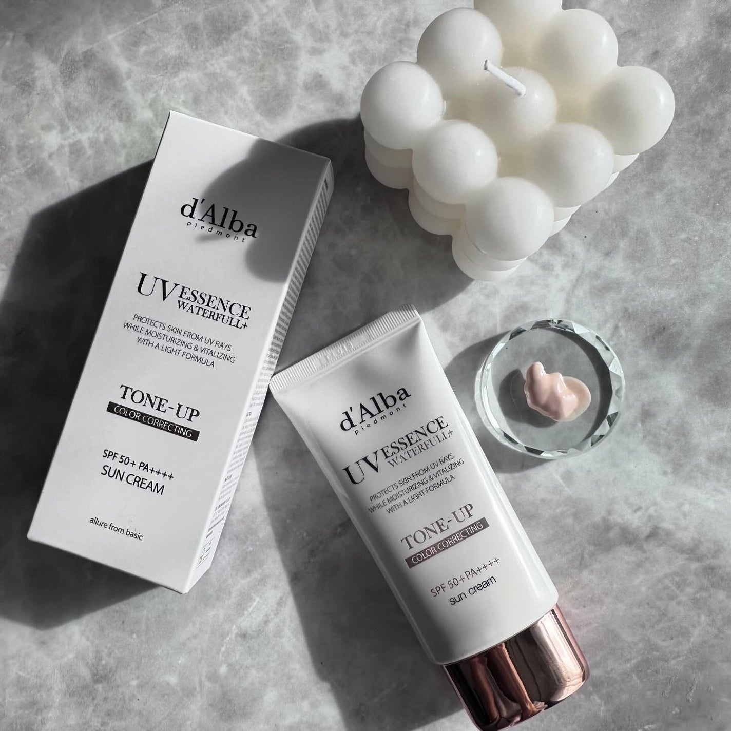 ウォータフルトーンアップサンクリーム/ダルバ/日焼け止めクリームを使ったクチコミ(4枚目)