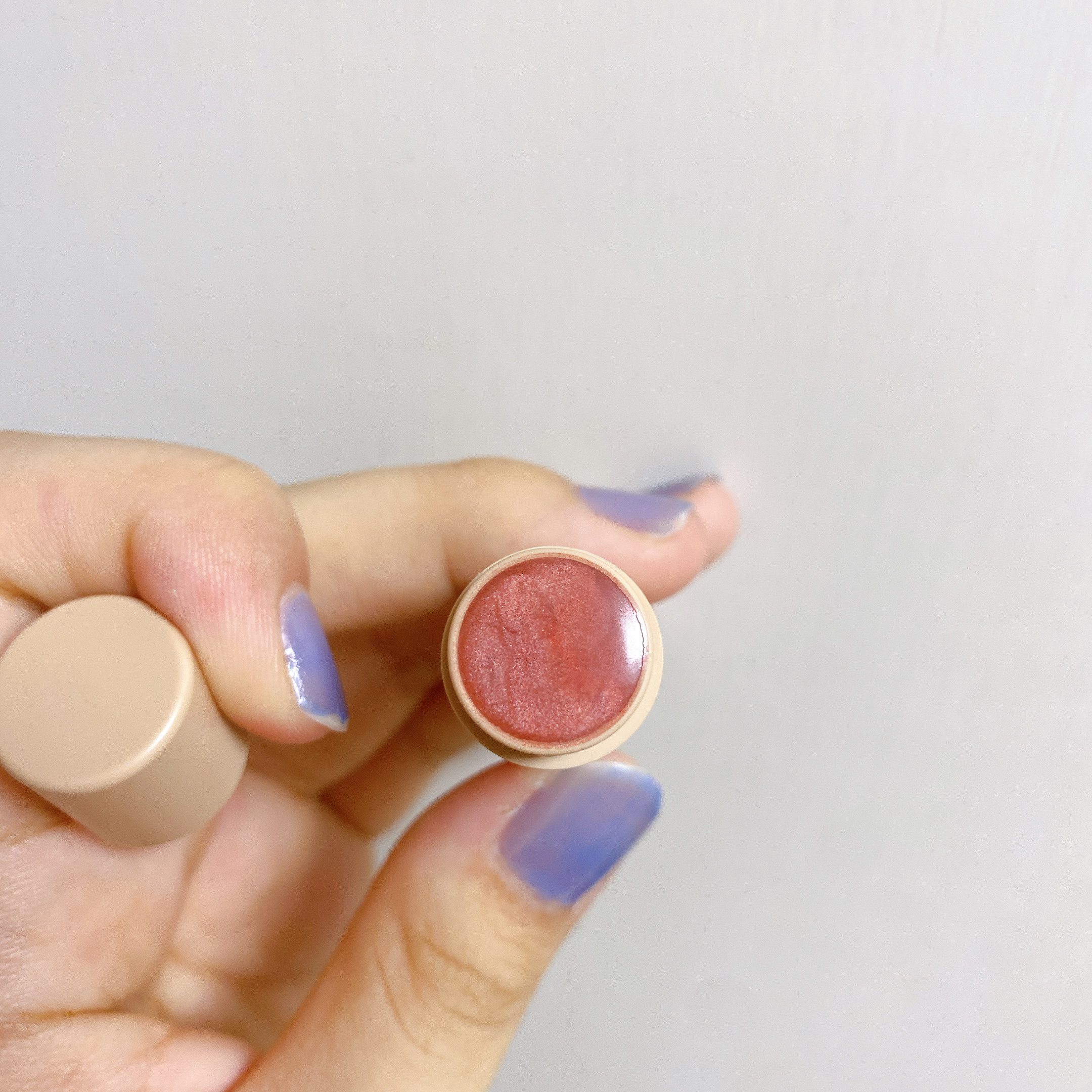 シアリップバーム プラムピンク（ドラミデザイン）/ザ・プロダクト/リップバームを使ったクチコミ（2枚目）