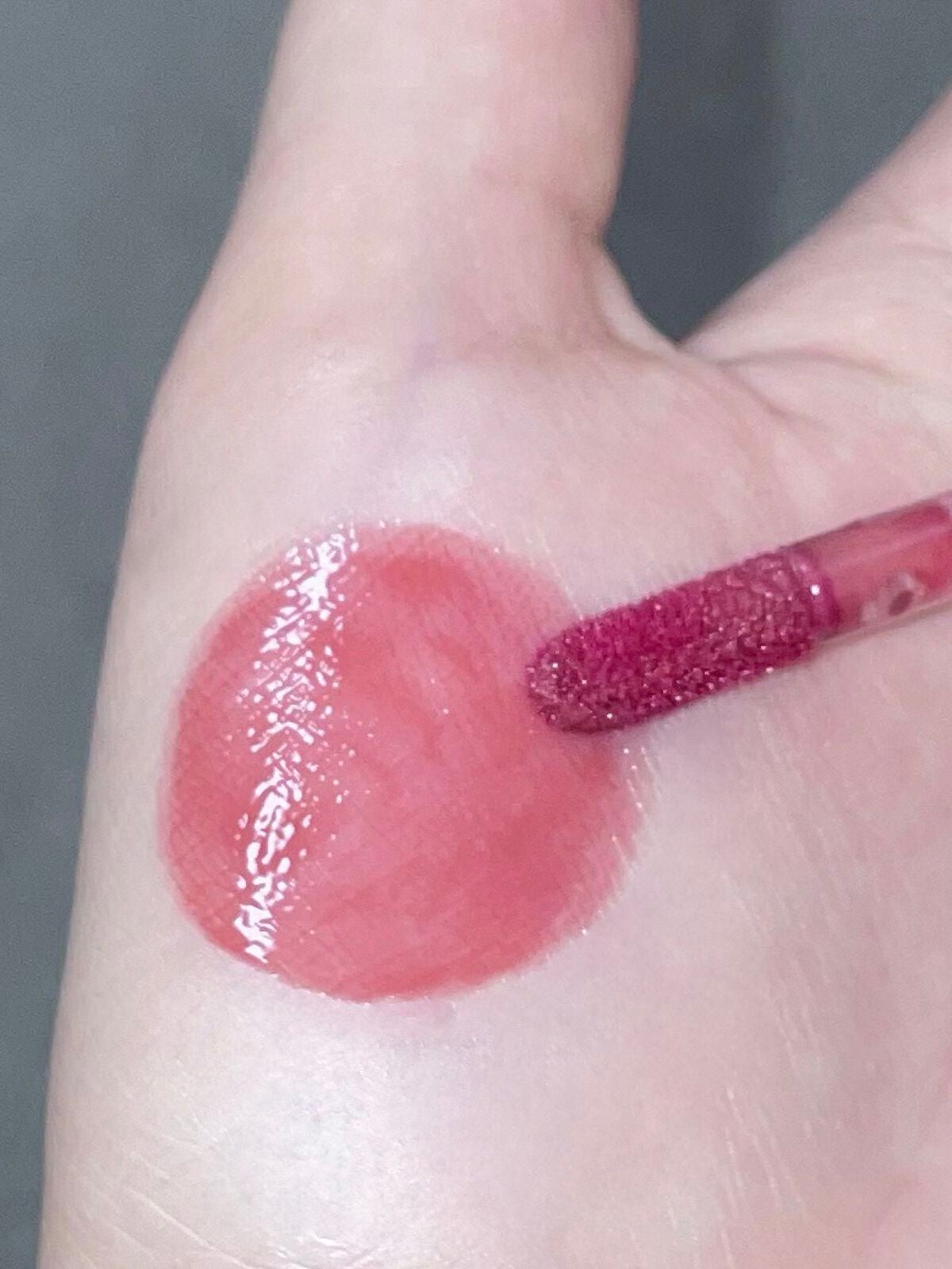 ジューシーラスティングティント/rom&nd/リップティントを使ったクチコミ(4枚目)