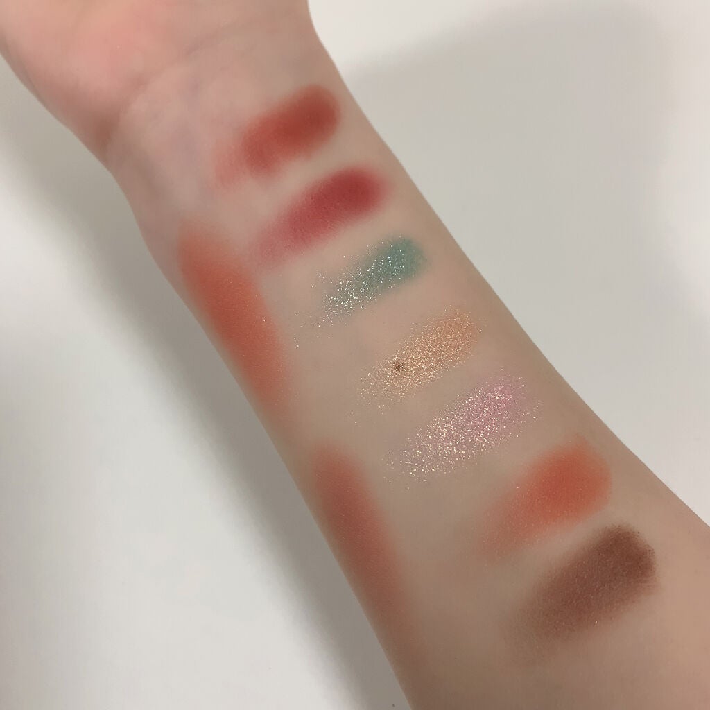 洛神賦アイシャドウパレット/花西子/マルチパレットを使ったクチコミ(7枚目)