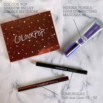 ããã«ãšã³ãã³ããŒ/ColourPop/ã¢ã€ã·ã£ããŠãã¬ããã䜿ã£ãã¯ãã³ãïŒ5æç®ïŒ