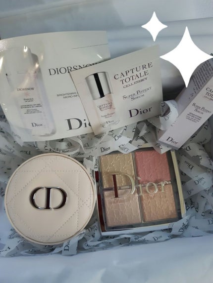 ディオール バックステージ フェイス グロウ パレット/Dior/ハイライトを使ったクチコミ(1枚目)