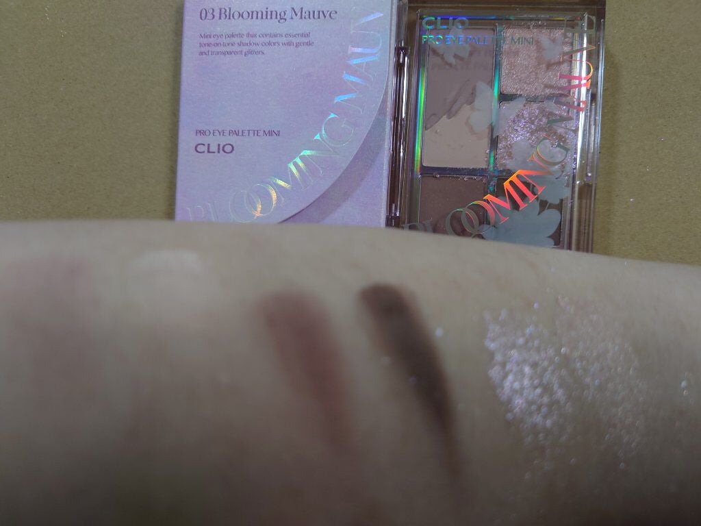 プロ アイパレット ミニ/CLIO/アイシャドウパレットを使ったクチコミ(2枚目)