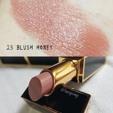 TOM FORD BEAUTY リップ カラー サテン マットのクチコミ「🍁TOM FORD SATIN MATTE ￥6000


23 BLUSH HONEY

【.....」（3枚目）