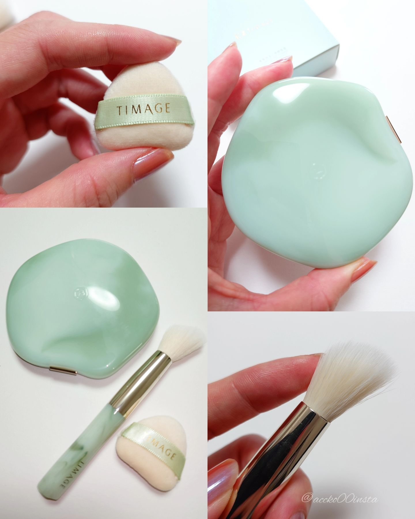 TIMAGE  3色チークパレット/TIMAGE/パウダーチークを使ったクチコミ（3枚目）