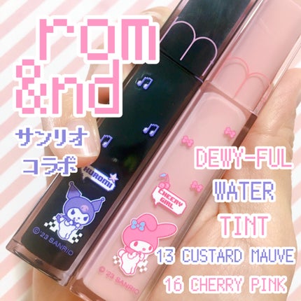 デュイフルウォーターティント/rom&nd/リップティントを使ったクチコミ(1枚目)