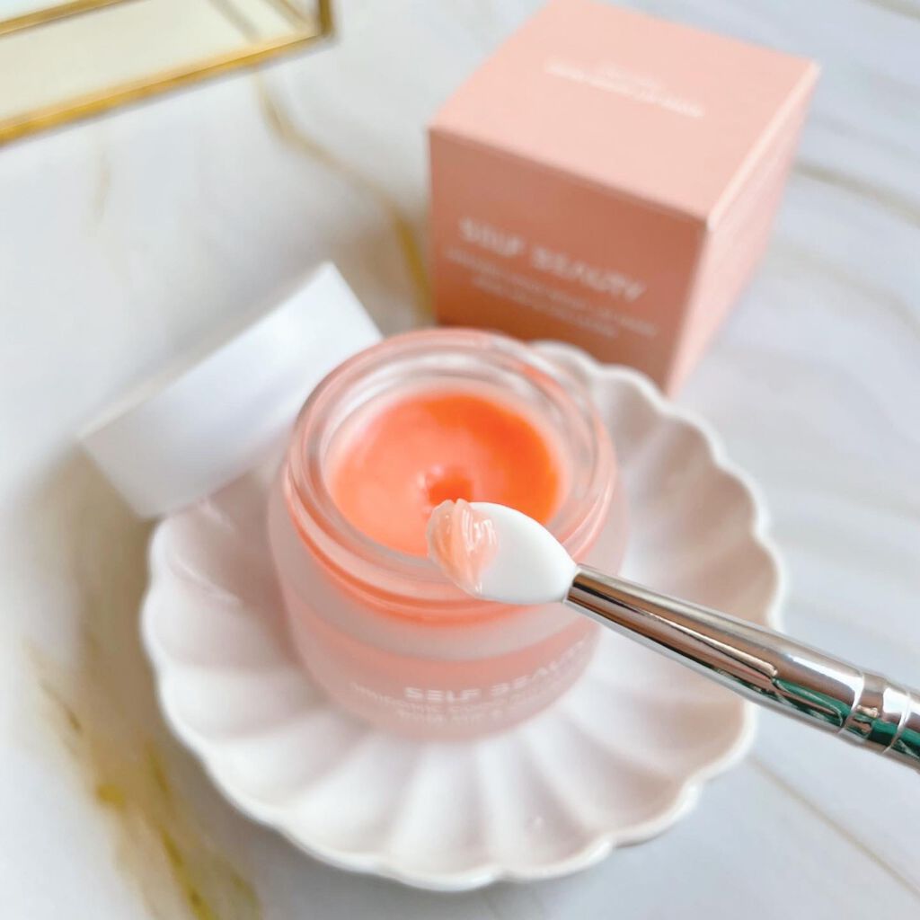 ユニコーングッドナイトリップマスク ローズヒップ&コラーゲン/SELF BEAUTY/リップマスクを使ったクチコミ（3枚目）