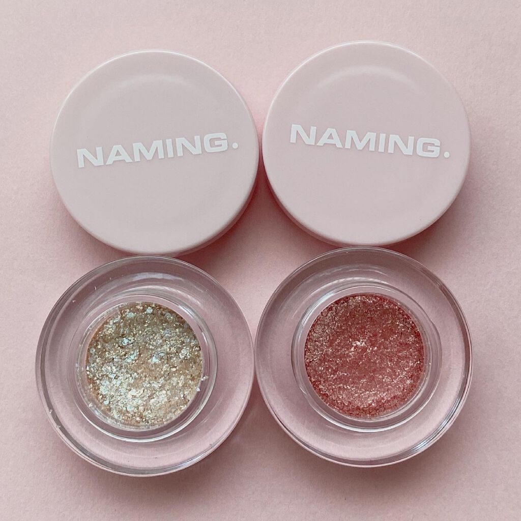ネイミングスパークルアイグリッターポット/NAMING./グリッターを使ったクチコミ(6枚目)