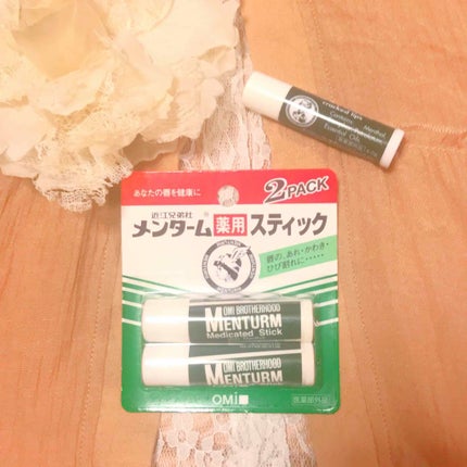 薬用スティックレギュラー/メンターム/リップクリームを使ったクチコミ(1枚目)