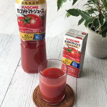 カゴメトマトジュース食塩無添加/カゴメ/ドリンクを使ったクチコミ（2枚目）