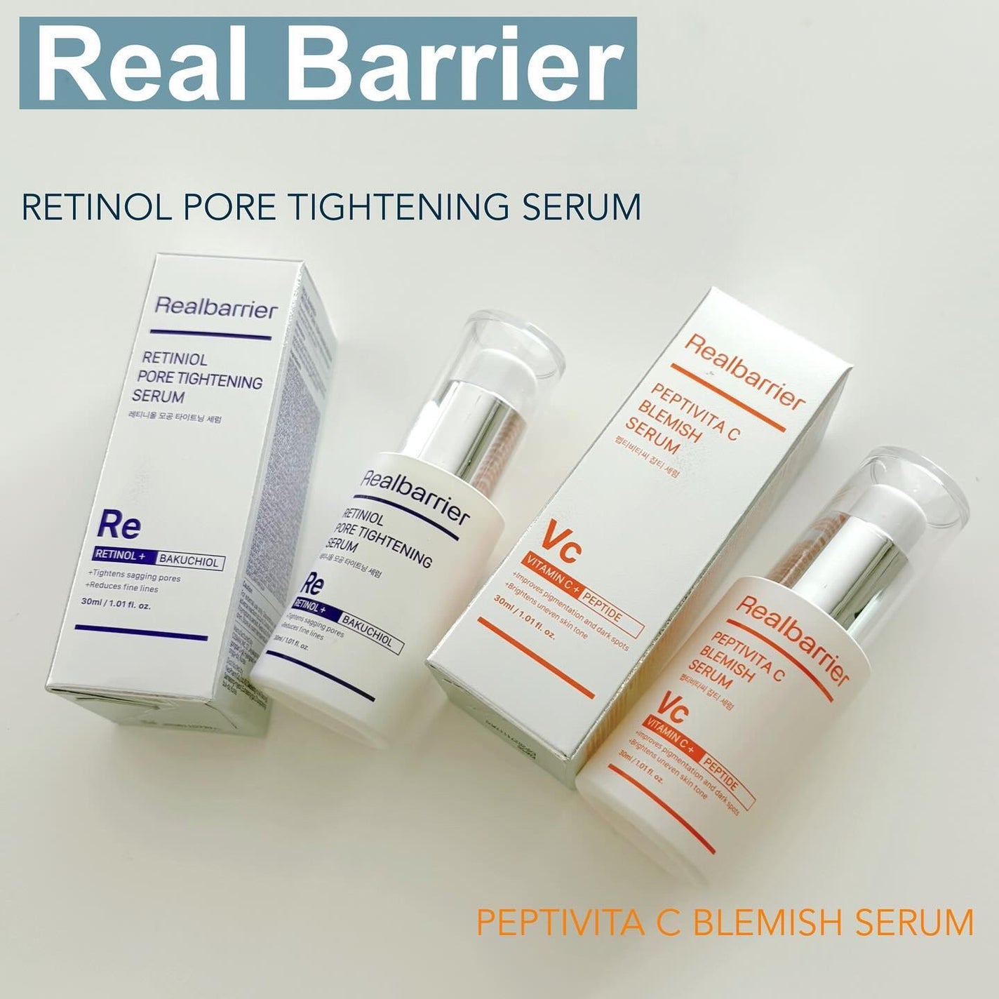レチ二オールポアタイトニングセラム/Real Barrier/美容液を使ったクチコミ(1枚目)